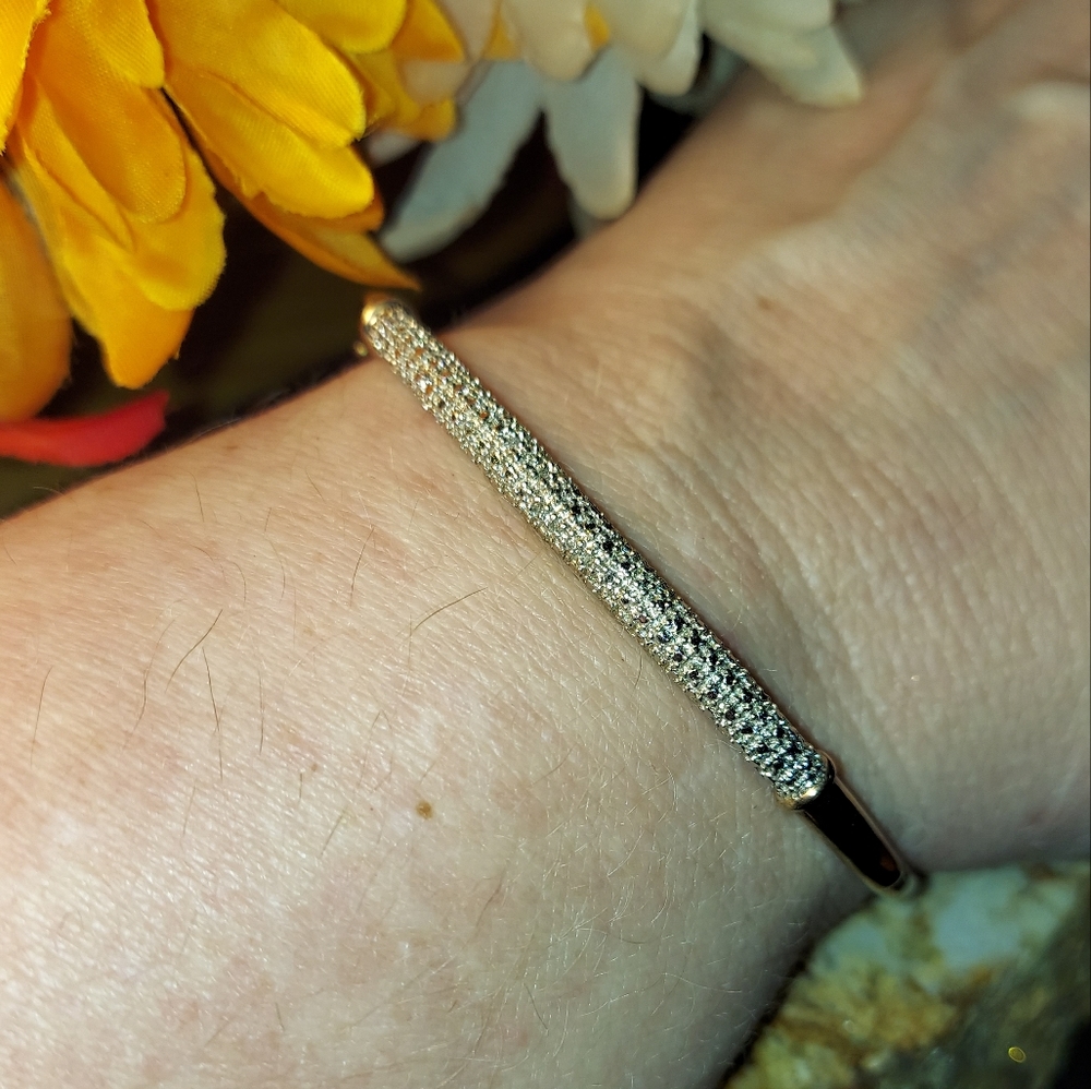 Diamond Bangle Bracelet